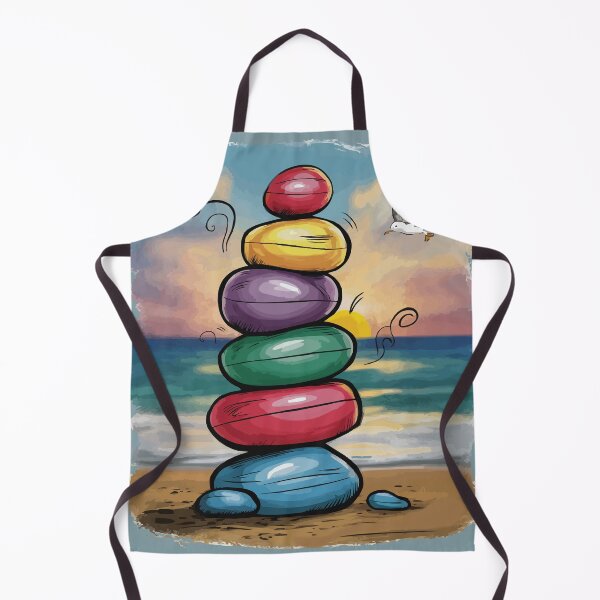 Item preview, Piedras de playa zen de colores designed and sold by Ketique.
