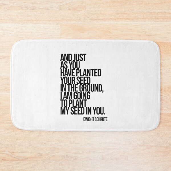 Item preview, Dwight SchruteThe Office Funny Quote designed and sold by Enea Kelo.