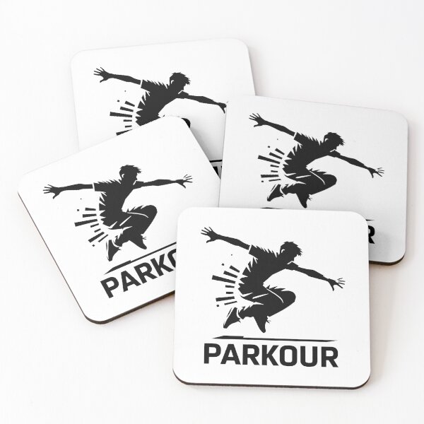 Item preview, PARKOUR - A Black and White Ballet of Motion designed and sold by SplashTastic.