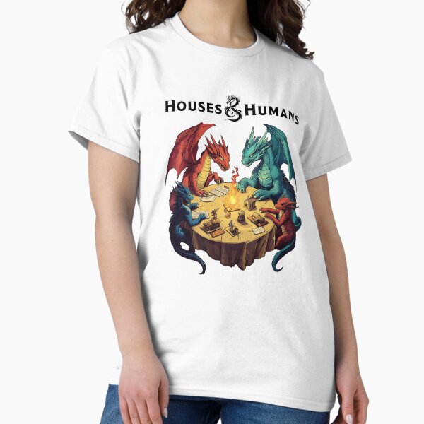 Item preview, Houses and Humans - Dungeons and Dragons designed and sold by AllTeesStore.