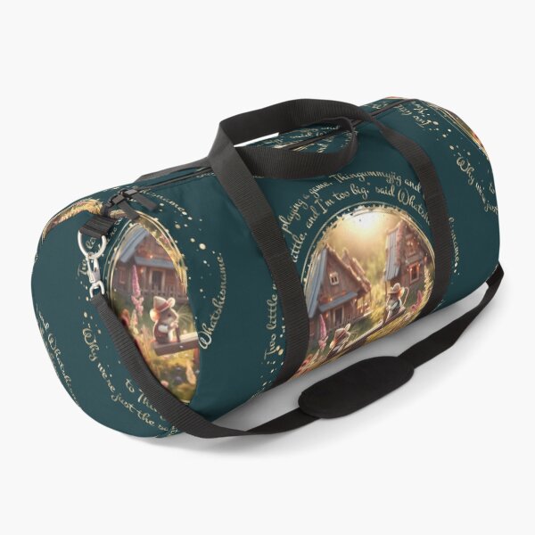 Item preview, Two Little Mice On A Seesaw (for dark background product) designed and sold by ArtSea-Bubble.
