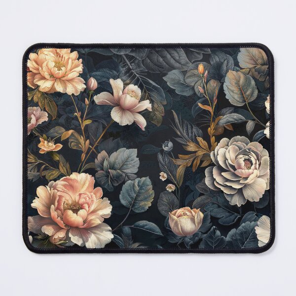 Item preview, Moody Vintage Floral Design | Dark Botanical Art for Boho and Minimalist Decor designed and sold by KaladynDesigns.