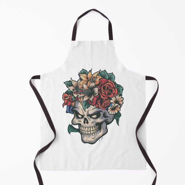 Item preview, FlFloral Skull: The Art of Beauty and Mortality designed and sold by TrendTrove1.