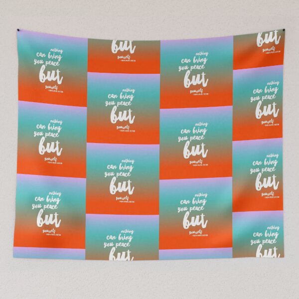 Item preview, Nothing can bring you peace but yourself  designed and sold by Cherylgrayum.
