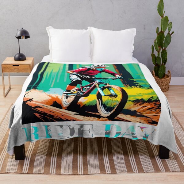 Item preview, Ride Day: MTB Adventure Design designed and sold by GrizzlyCollective.