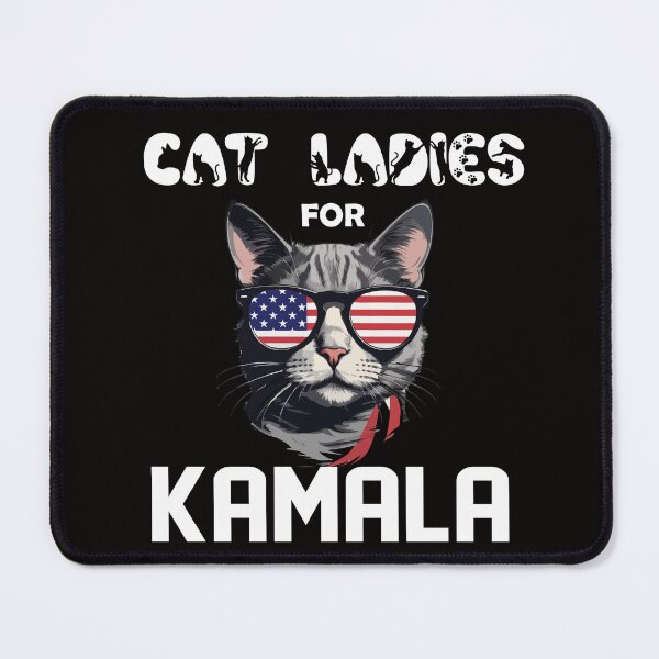 Item preview, Cat Ladies for Kamala Funny Cat 2024 President Kamala-Harris designed and sold by AxelBrook.