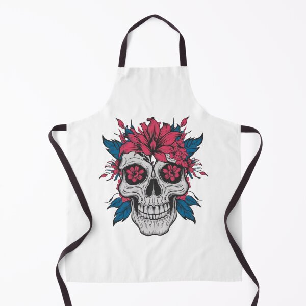 Item preview, FlFloral Skull: The Art of Beauty and Mortality designed and sold by TrendTrove1.