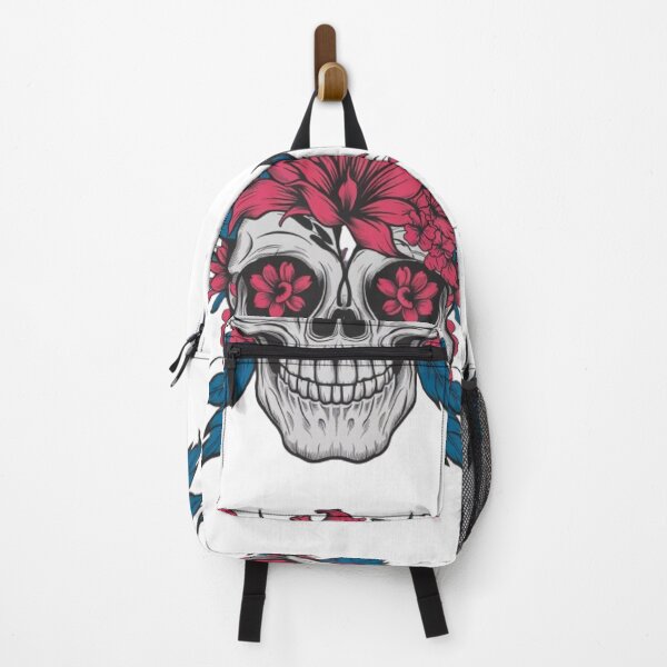 Item preview, FlFloral Skull: The Art of Beauty and Mortality designed and sold by TrendTrove1.