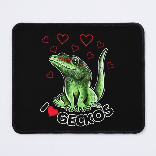 Item preview, I love lizards Cute Giant Day Gecko Design designed and sold by BeataY6Art.