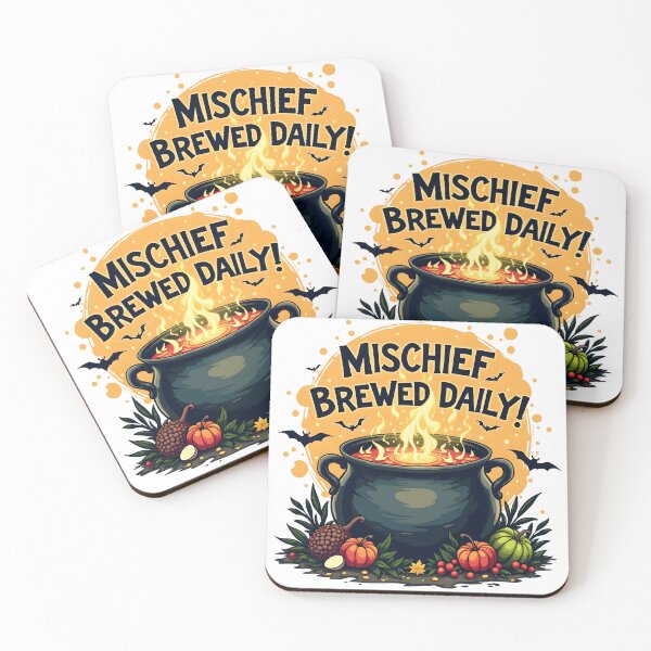 Item preview, "Mischief Brewed Daily!" Magical Cauldron Design designed and sold by  Artistry in Motion by MADsrecreation.