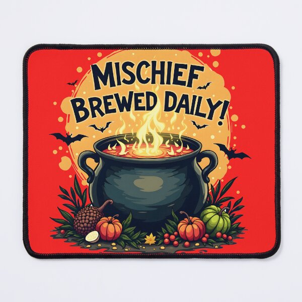 Item preview, "Mischief Brewed Daily!" Magical Cauldron Design designed and sold by Artistry in Motion by MADsrecreation.