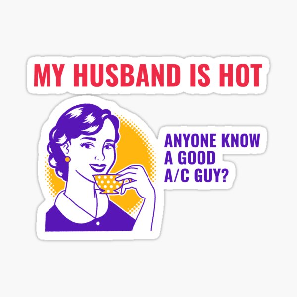 Item preview, Hot husband - AC Retro designed and sold by KTDesigns321.