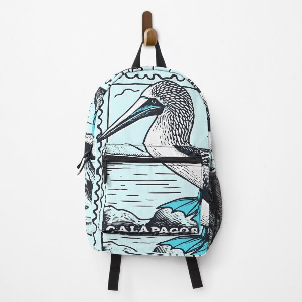 Item preview, Postage stamp of Blue-footed Booby from Ecuador, Galapagos designed and sold by by helaenrose.
