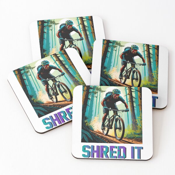 Item preview, Shred It: MTB Action Design designed and sold by GrizzlyCollective.