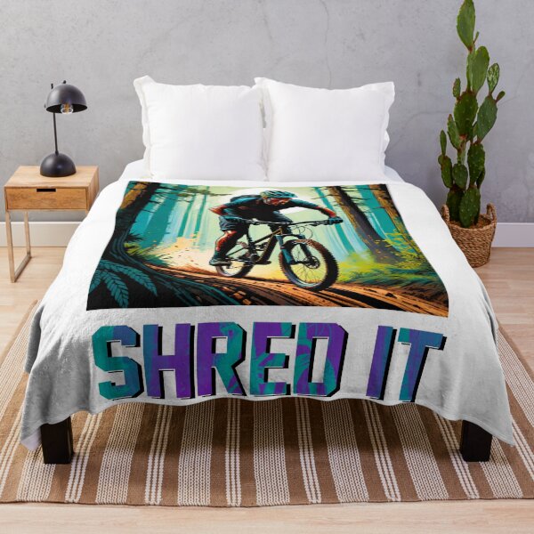 Item preview, Shred It: MTB Action Design designed and sold by GrizzlyCollective.