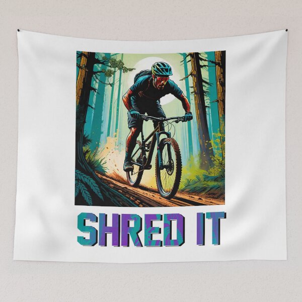 Item preview, Shred It: MTB Action Design designed and sold by GrizzlyCollective.