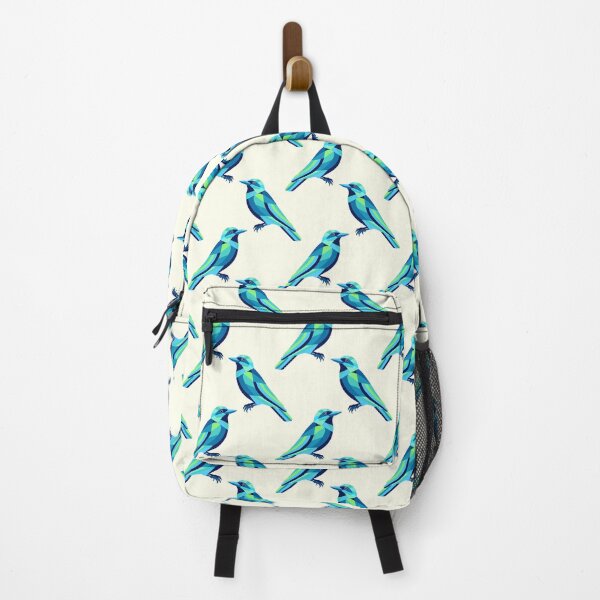 Item preview, Abstract geometric vector illustration of a blue bird designed and sold by Familyshmot.