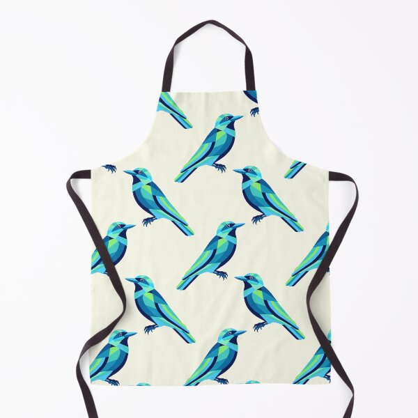 Item preview, Abstract geometric vector illustration of a blue bird designed and sold by Familyshmot.