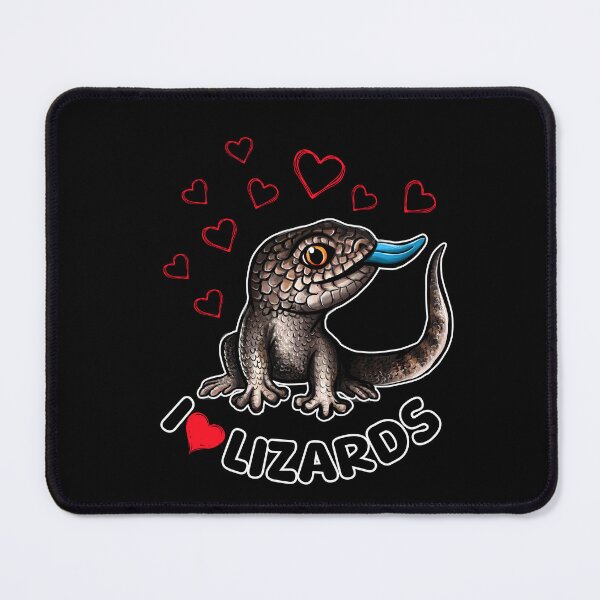 Item preview, I love lizards Cute Blue Tongue Skink Design designed and sold by BeataY6Art.