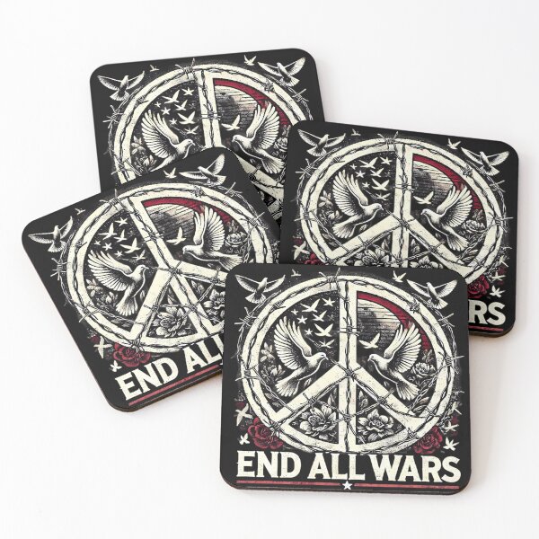 Item preview, Peace Over War: Unite for a Better World. designed and sold by Linework Studio.