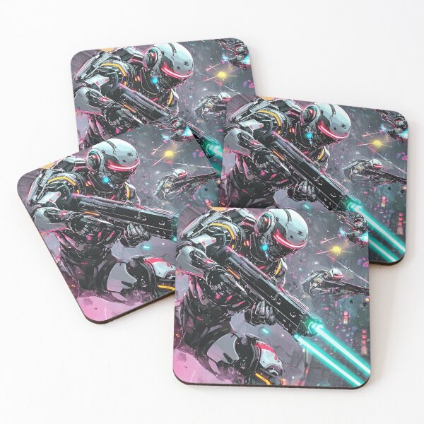 Item preview, Cyber Commandos designed and sold by Retro Type.