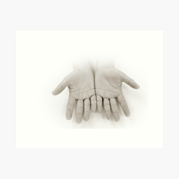 Hands: Openness Art Print
