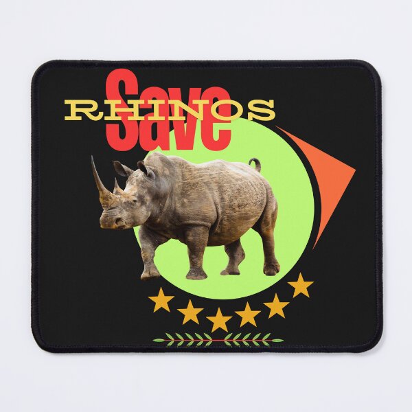 Item preview, Save Rhinos designed and sold by ZibaCentralShop.