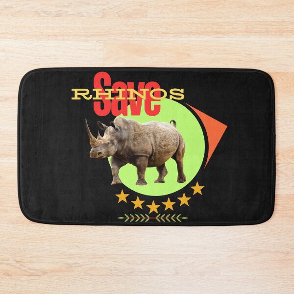 Item preview, Save Rhinos designed and sold by ZibaCentralShop.