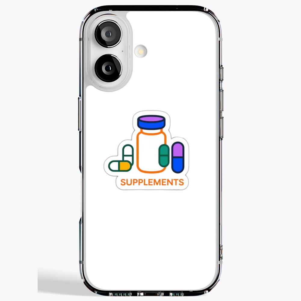 Bio-hacking Supplements Art Sticker