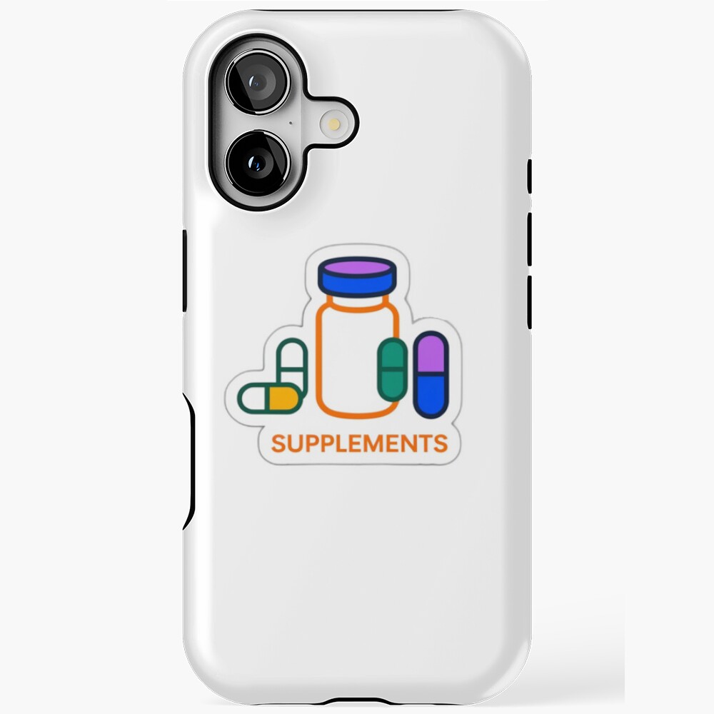 Bio-hacking Supplements Art Sticker