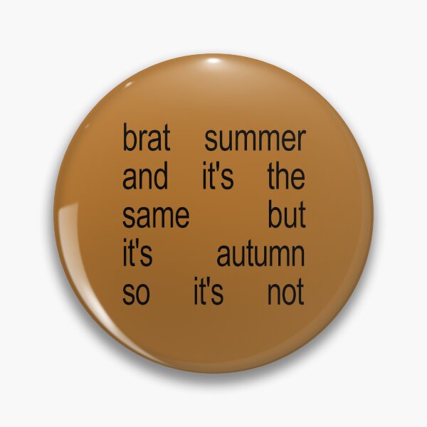 Item preview, brat autumn designed and sold by acciojoy.