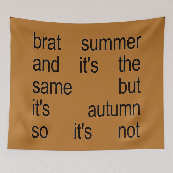 Item preview, brat autumn designed and sold by acciojoy.
