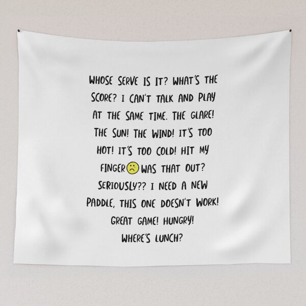Item preview, Funny Pickleball Talk and Phrases designed and sold by whyitsme.