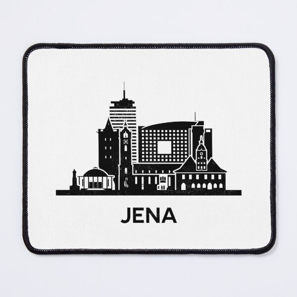 Item preview, Jena Skyline Silhouette Black designed and sold by strixvariaart.
