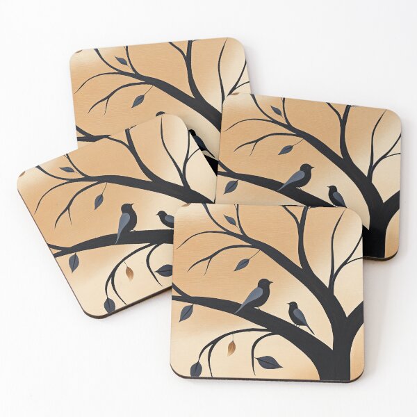 Item preview, Birds in a Tree Retro Vintage Graphic designed and sold by MaryFiore.