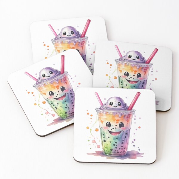 Item preview, Cute Boba Ghost watercolor   designed and sold by bdberto12.