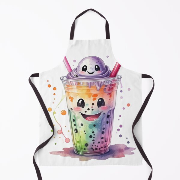 Item preview, Cute Boba Ghost watercolor designed and sold by bdberto12.