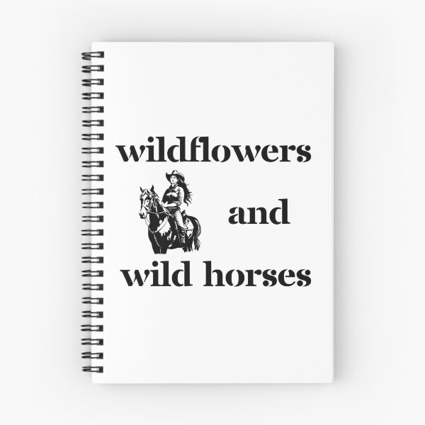 Item preview, Wildflowers and wild horses designed and sold by M. L. Milligan.