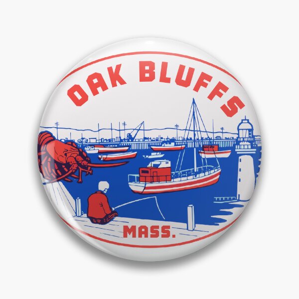 Item preview, Oak Bluffs Vintage Style Decal designed and sold by Decal Mania.