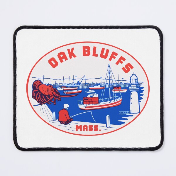 Item preview, Oak Bluffs Vintage Style Decal designed and sold by Decal Mania.