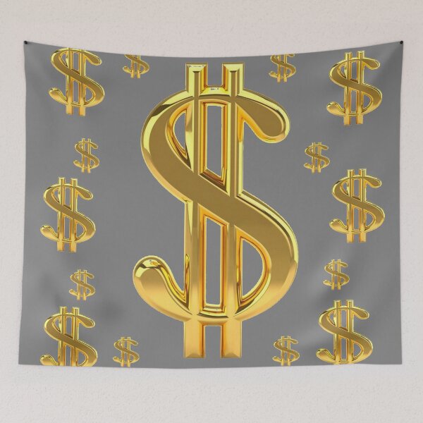 Item preview, GOLDEN DOLLARS  PATTERN MODERN ART  designed and sold by sharlesart.