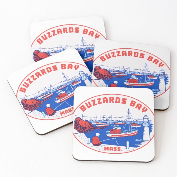 Item preview, Buzzards Bay Vintage Style Decal designed and sold by Decal Mania.