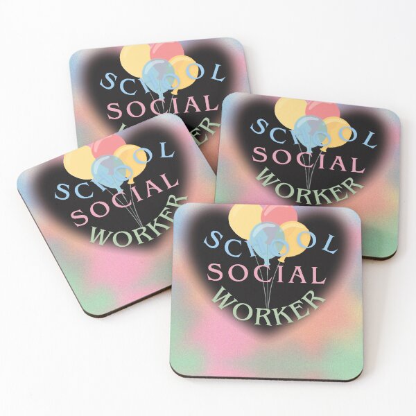 Item preview, school social worker designed and sold by VibeTwist.