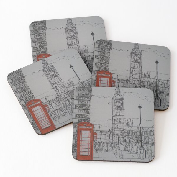 Item preview, Westminster red telephone box london  designed and sold by redhoodgirl.
