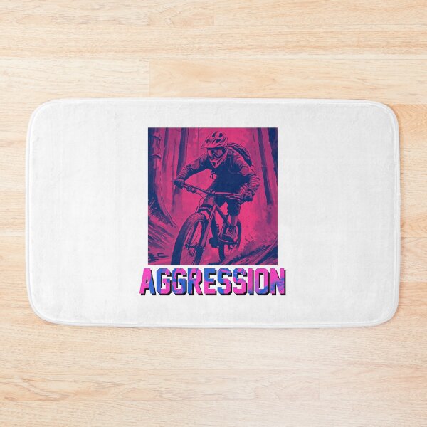Aperçu de l'œuvre Agression : MTB Power Design créée et vendue par GrizzlyCollective.