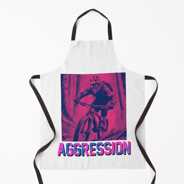 Aperçu de l'œuvre Agression : MTB Power Design créée et vendue par GrizzlyCollective.