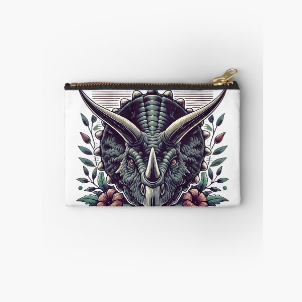 Item preview, Triceratops dinosaur retro touch designed and sold by JonelleTshirts.