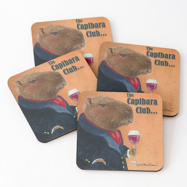 Item preview, Capybara Club... designed and sold by Will Bullas Studio.