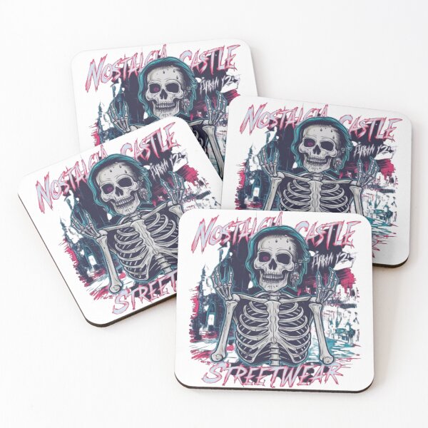 Item preview, Gothic Vintage Skeleton Graphic Tee: A Retro 90s Revival designed and sold by TrendTrove1.
