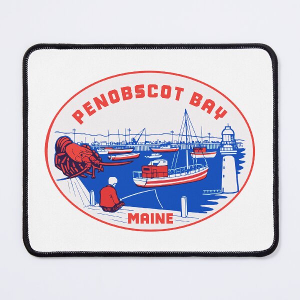 Item preview, Penobscot Bay Vintage Style Decal designed and sold by Decal Mania.
